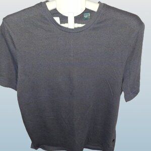 Perry Ellis Men's T-Shirt Short Sleeve Crew Neck Shirt Dark Gray Large